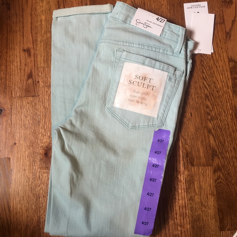 Jessica Simpson crop jeans